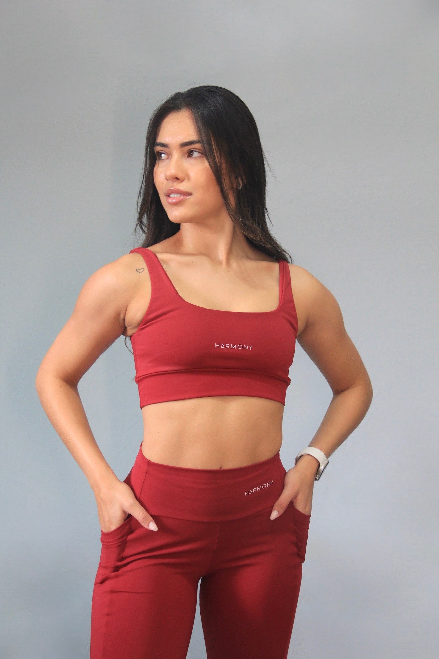 Legging Pure Comfort Com Bolsos Laterais Valentino