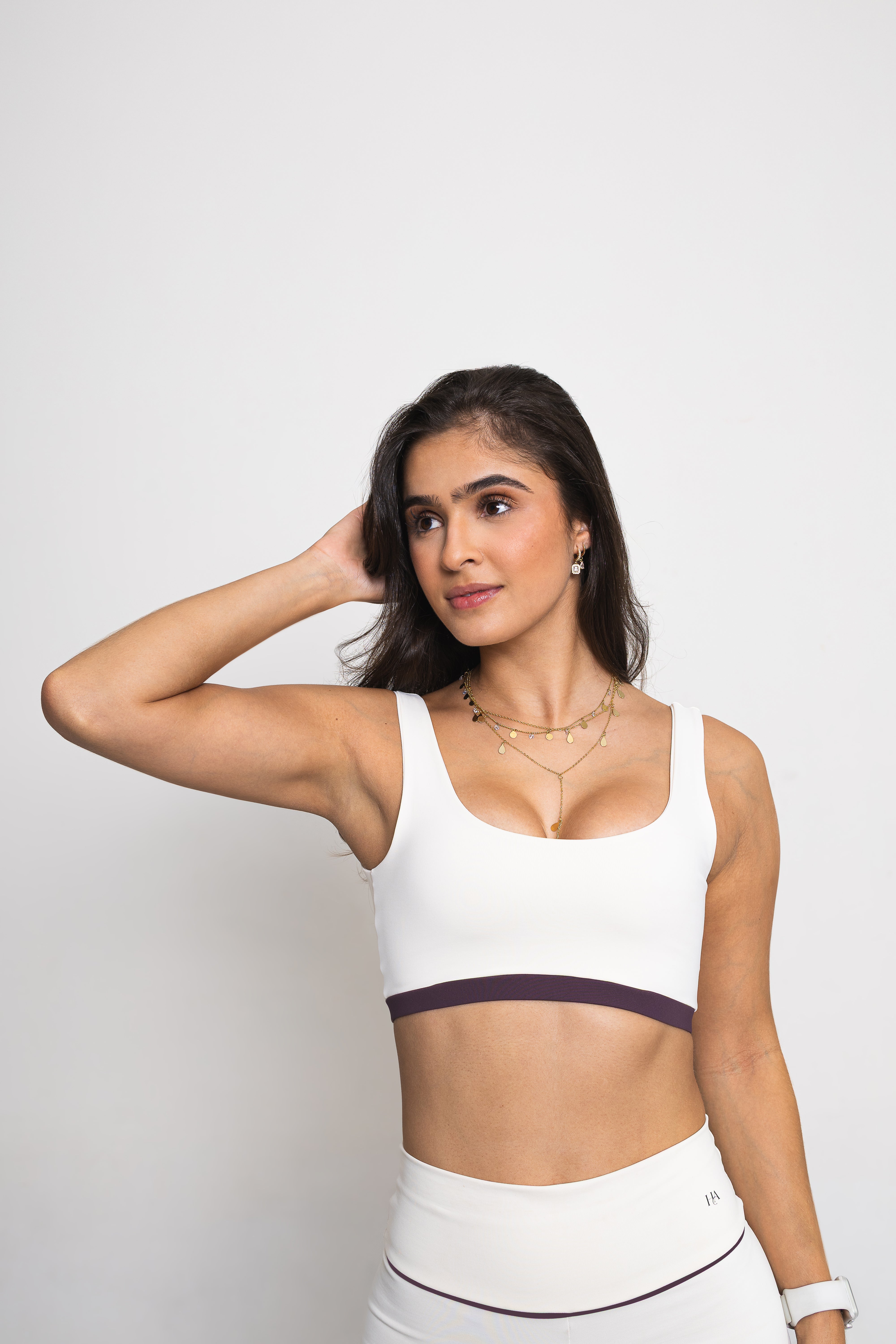Top Slim Off White