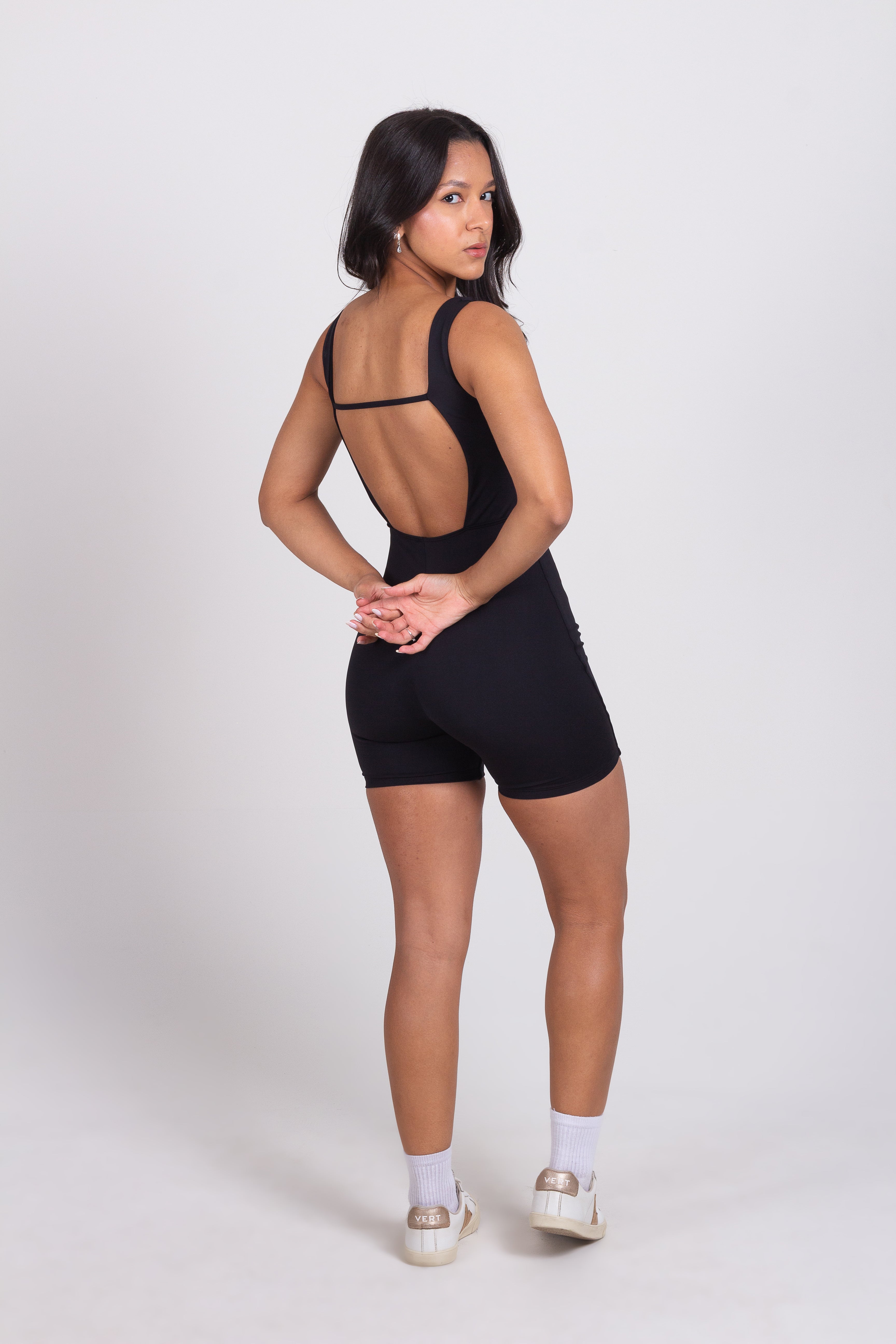 Macaquinho Seamless Preto