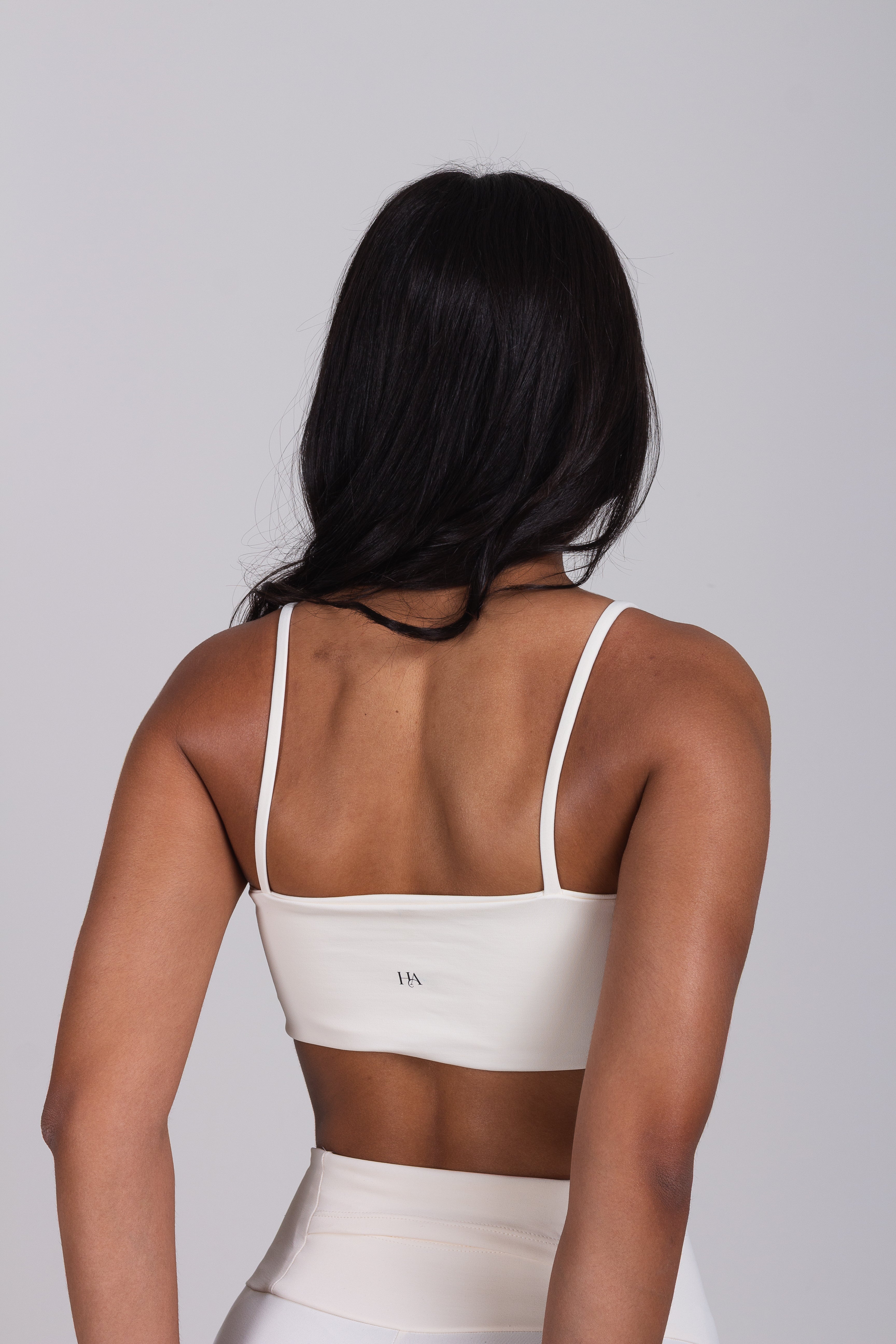 Top Alças Finas Off White