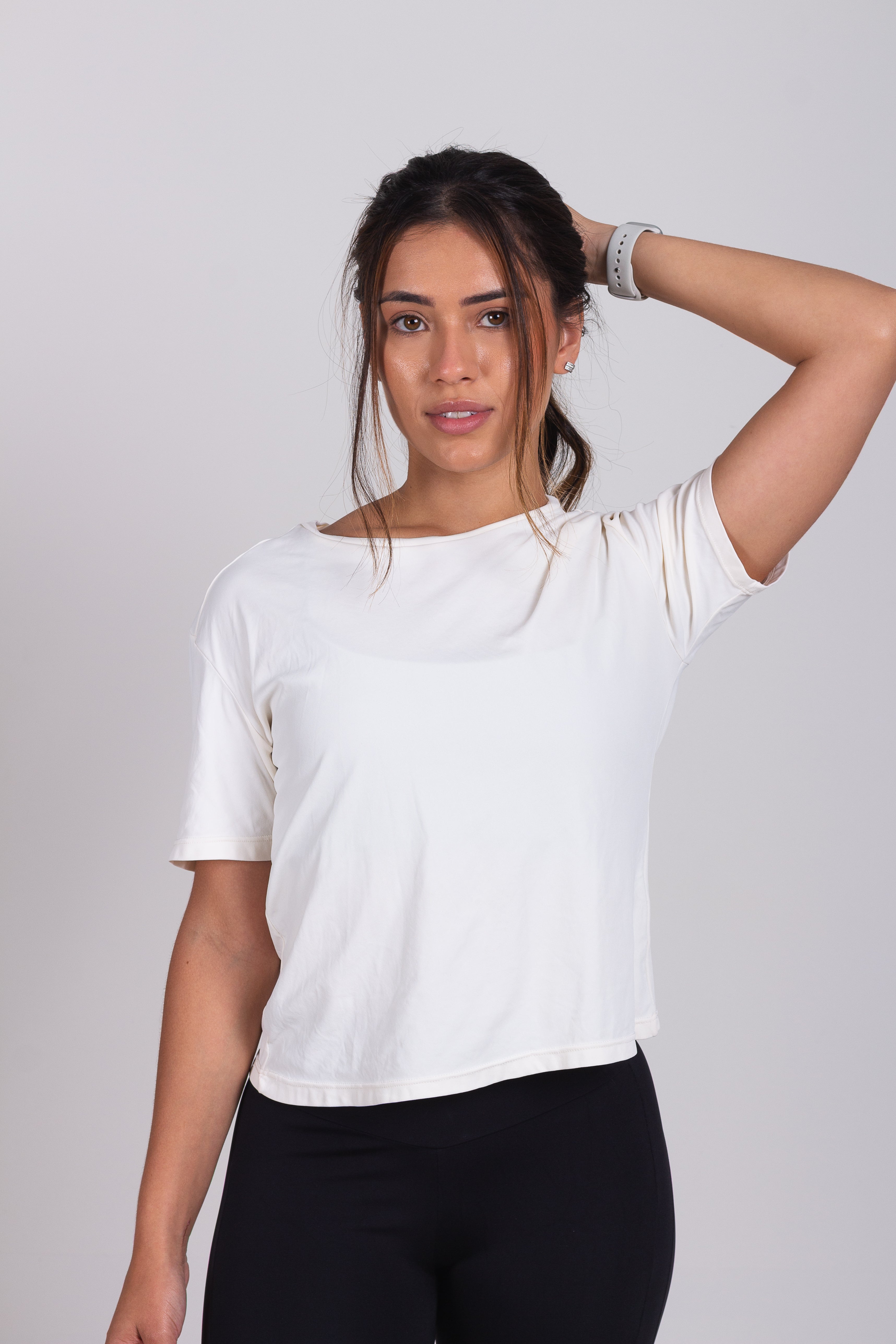 T-shirt Basic Essential Off White