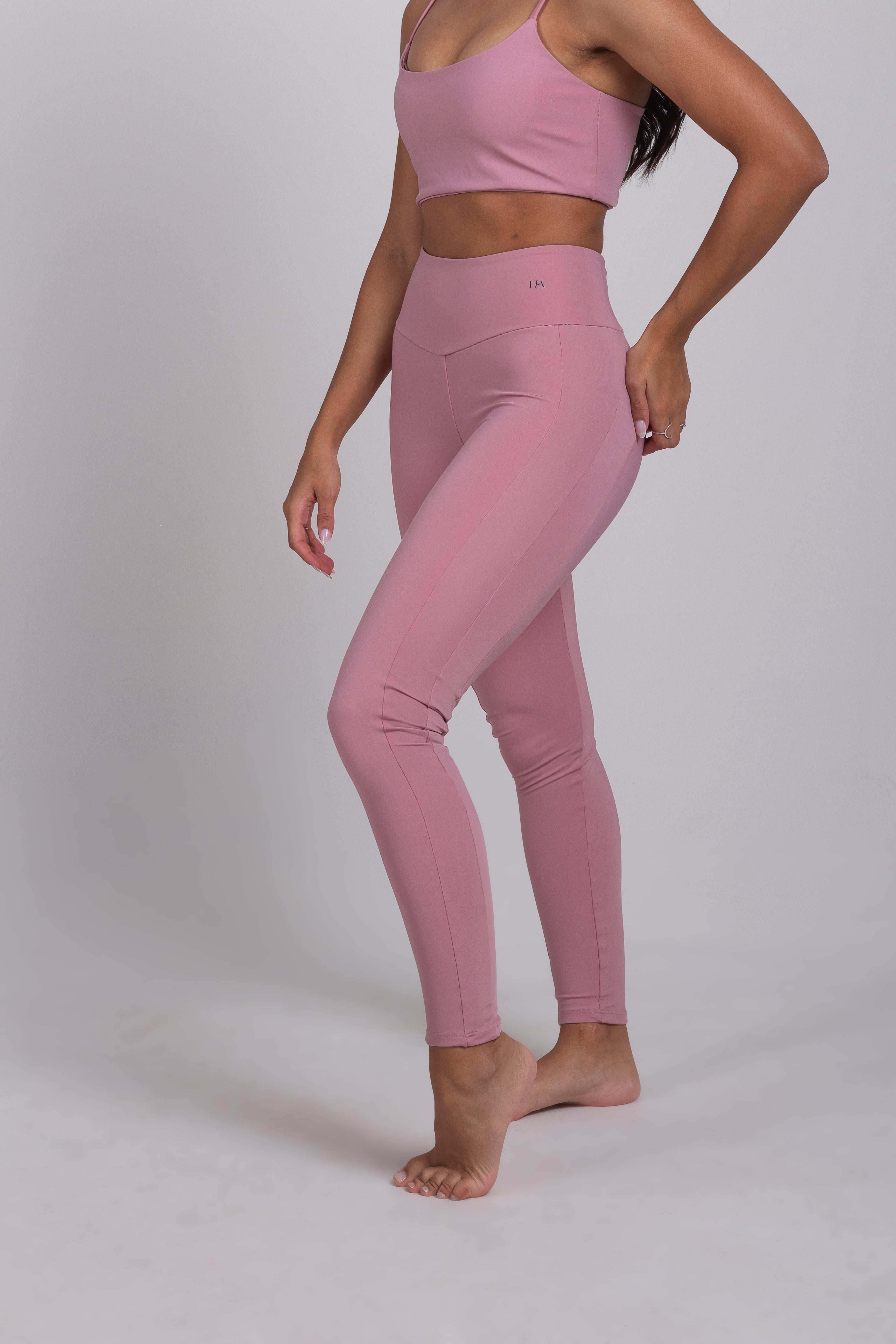 Legging Basic Rosa Quartzo