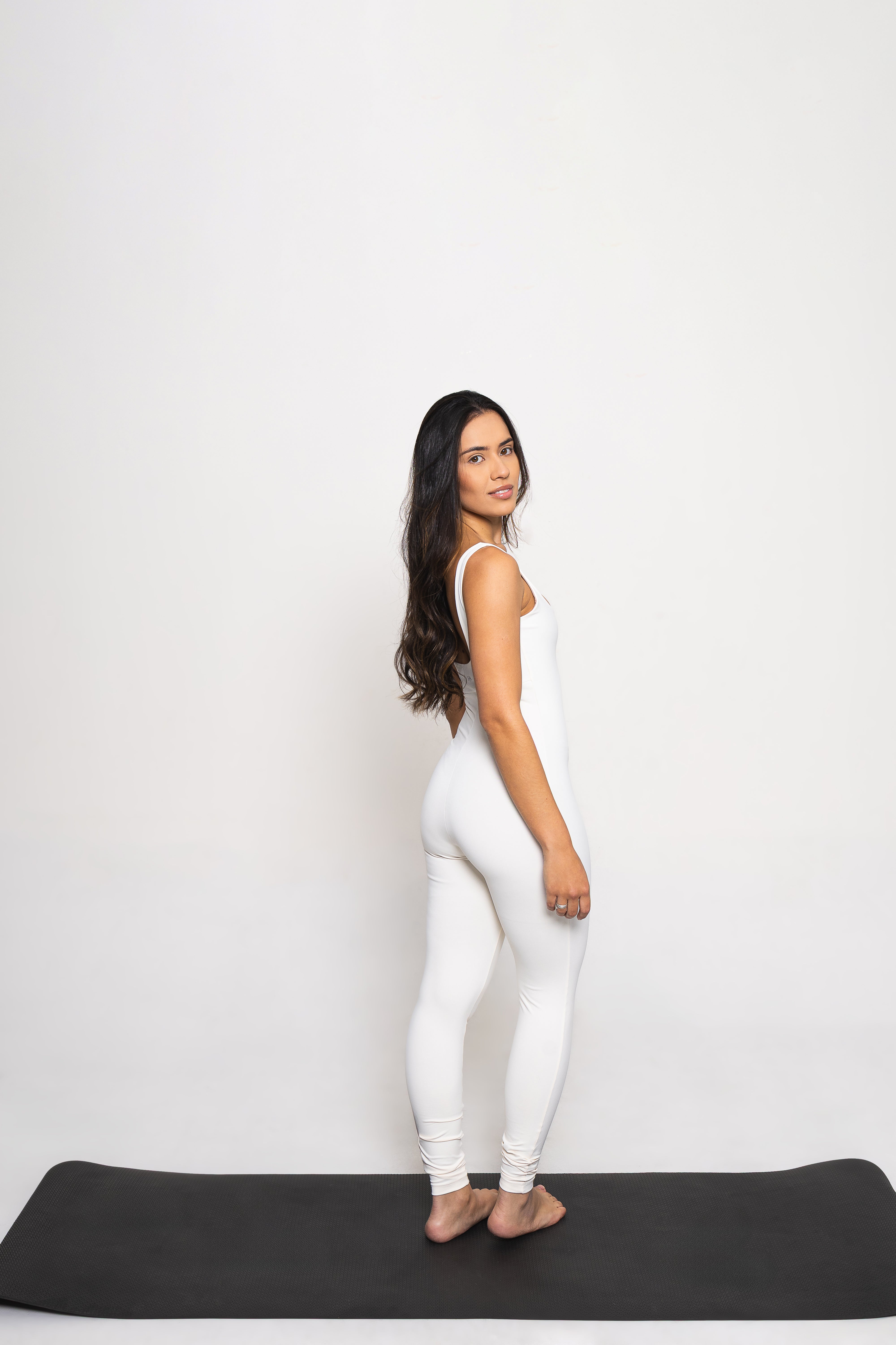 Macacão Seamless Off White