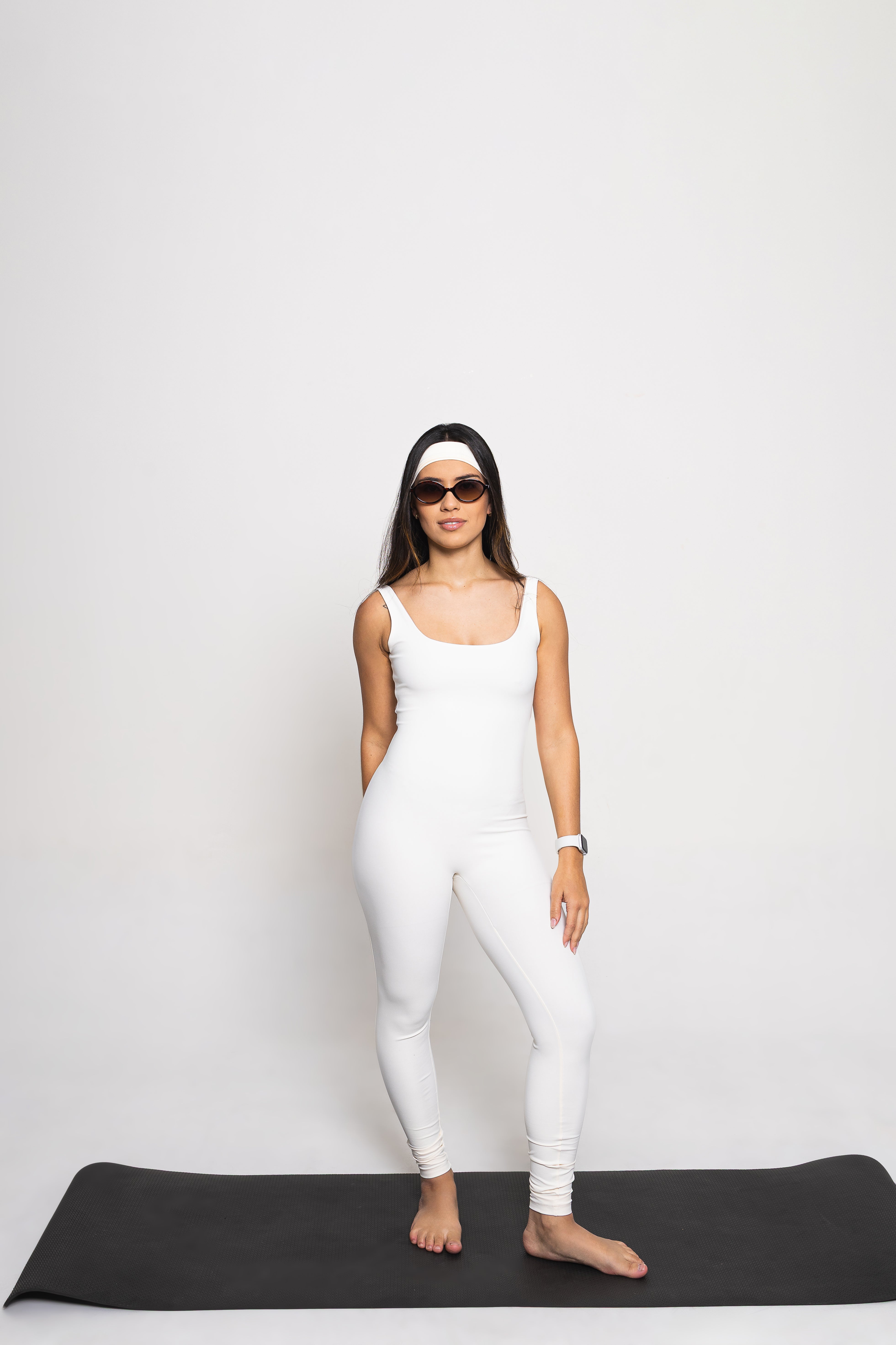 Macacão Seamless Off White