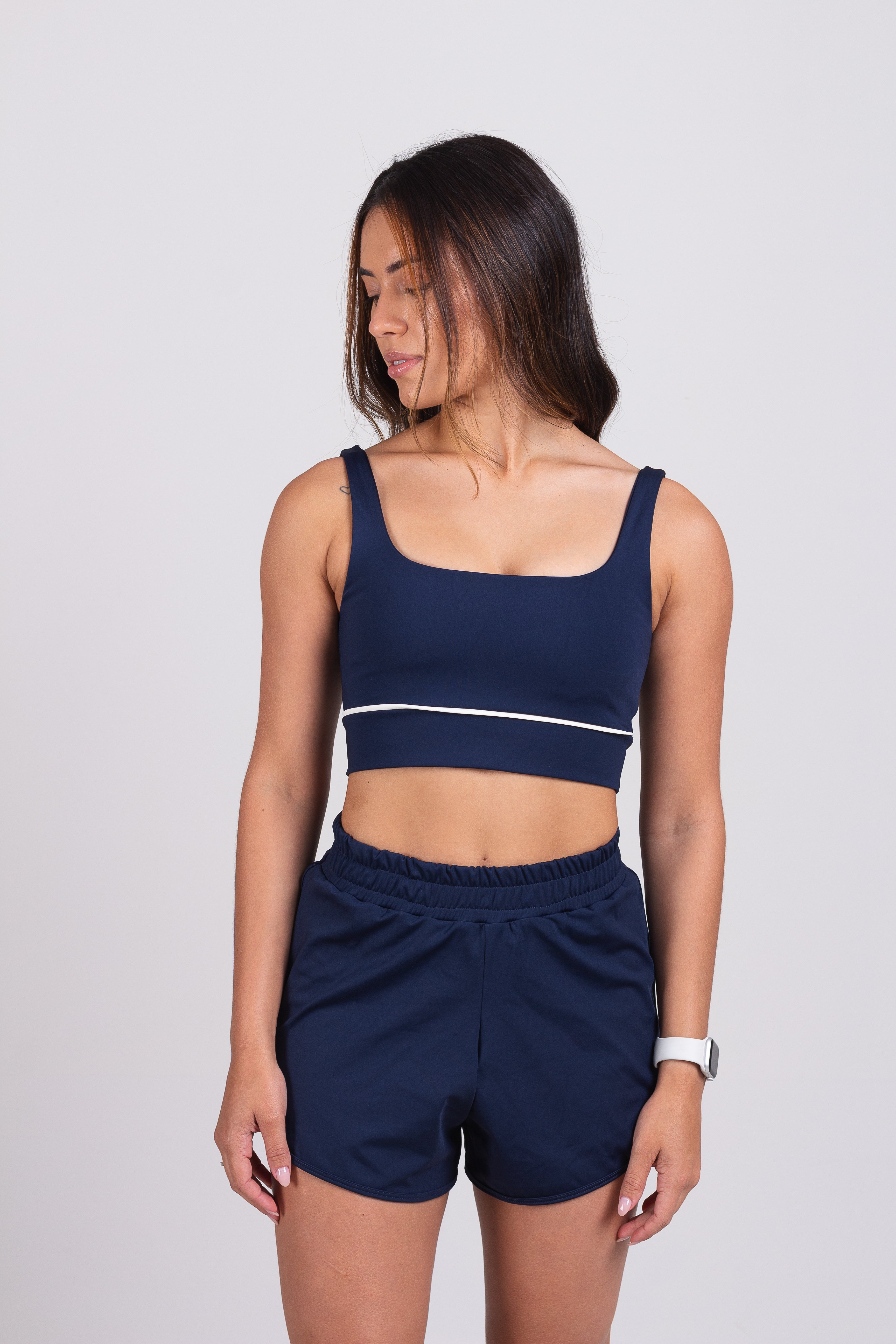 Top Comfort Azul Marinho